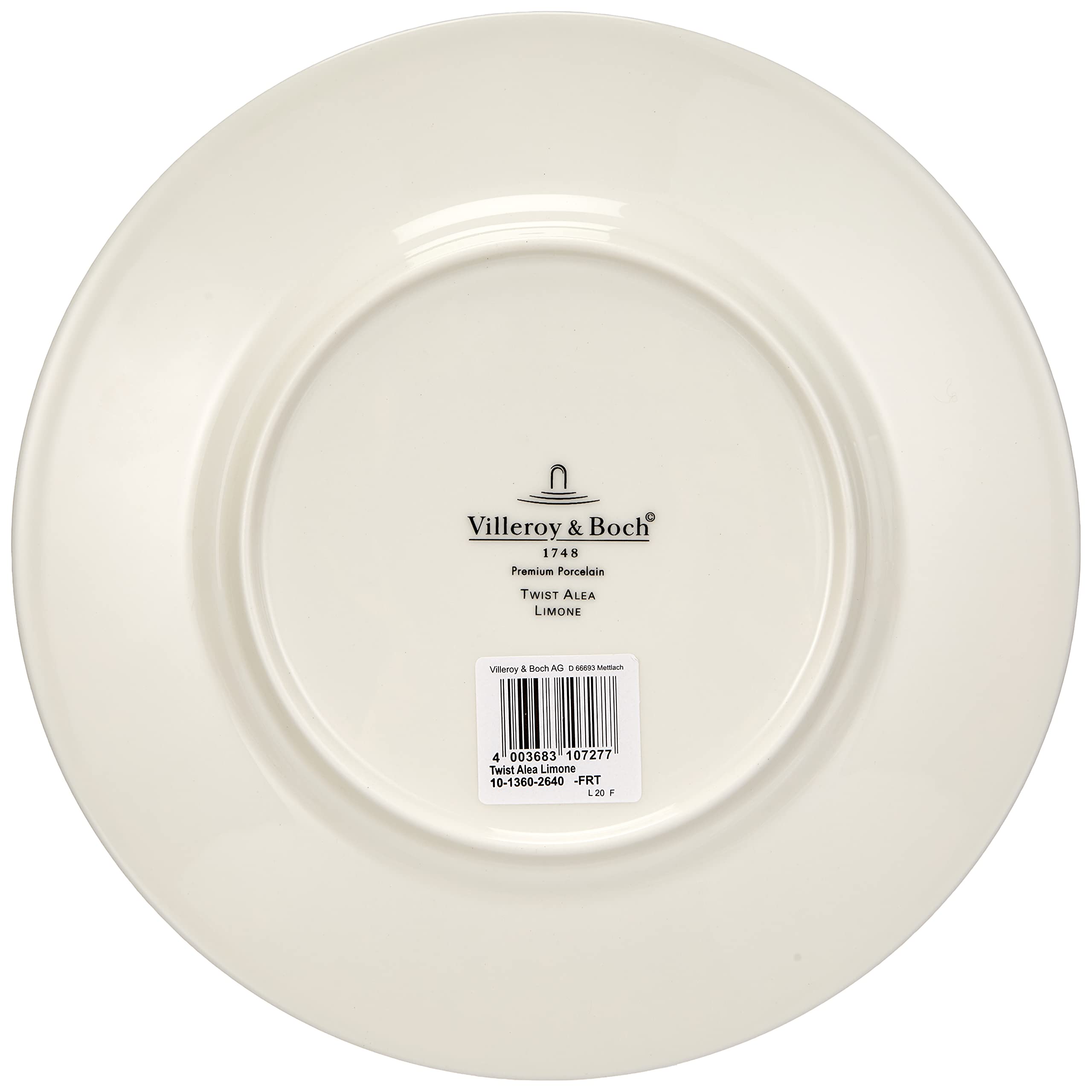 Designer Tableware Villeroy & Boch Twist Alea Limone Breakfast